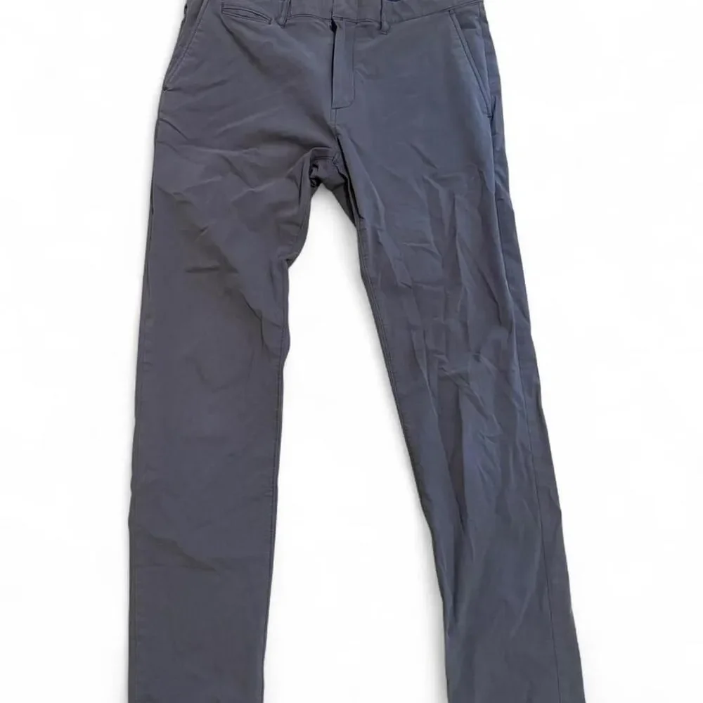 Jcrew Men's Grey and Blue Trousers